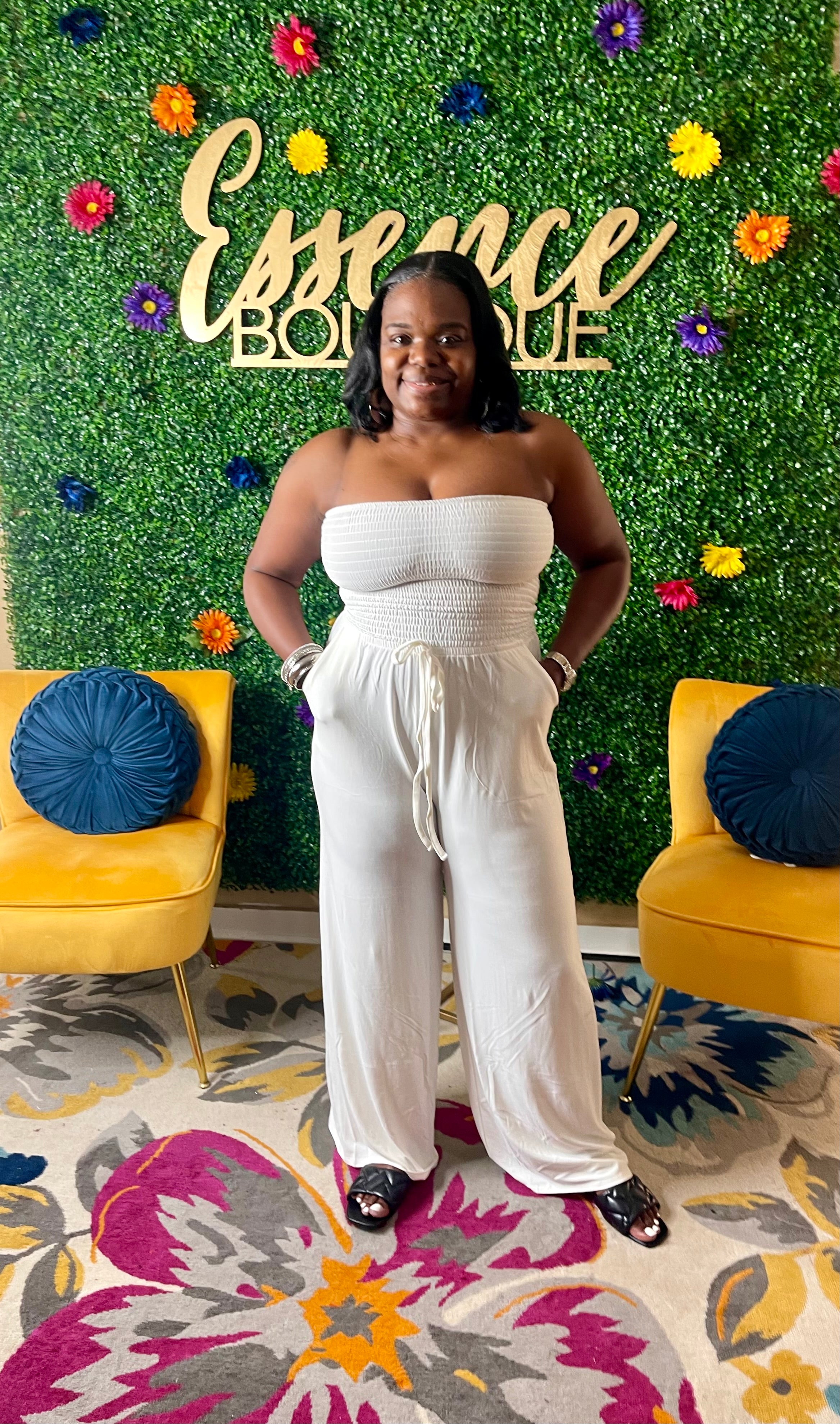 Her Spring Jumpsuit