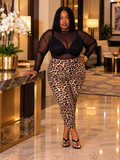 After Hours Mesh Top- Black