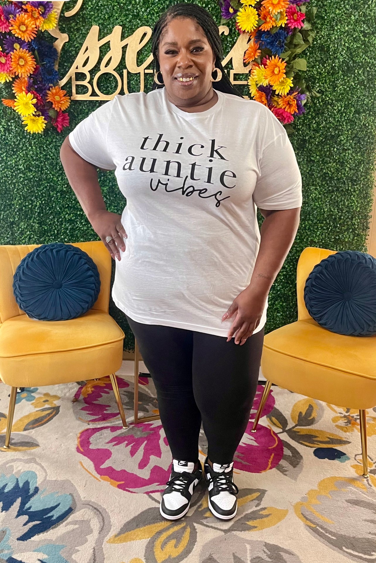 think auntie vibe