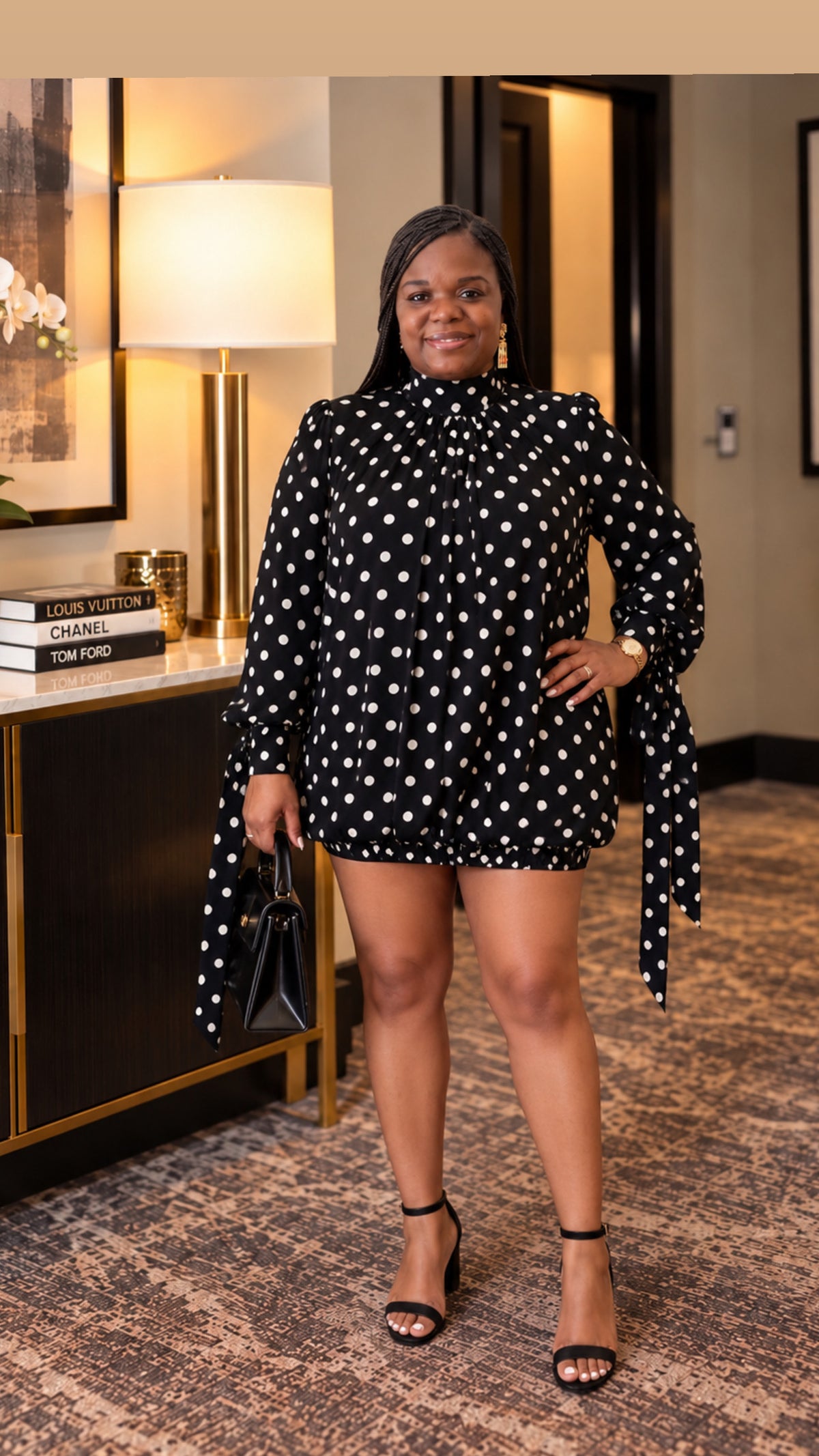 Classy Lady Polka Dot